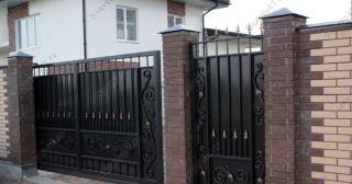 Купить распашные ворота кованные Ленинск-Кузнецкий, цена от 4749 руб.